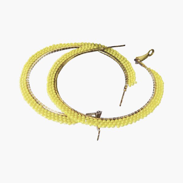 Yellow Round Hoop